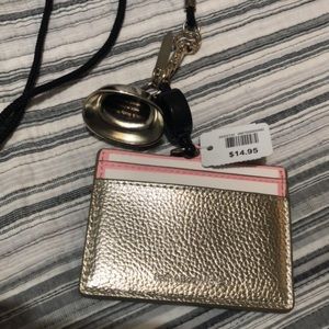 Bath & Body Works ID/hand sanitizer lanyard